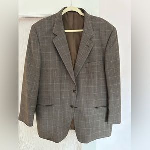 Oversized patterned blazer